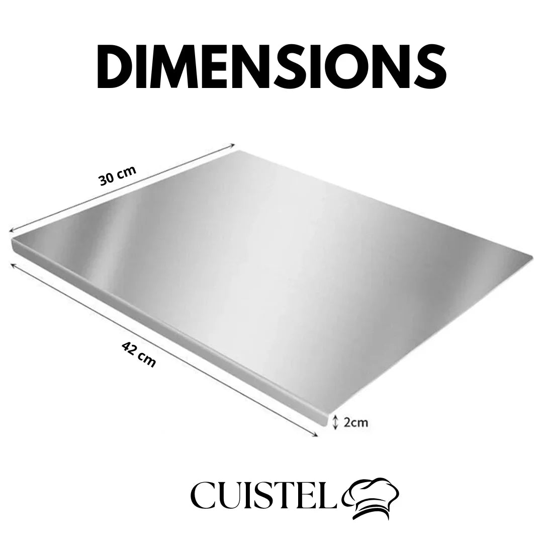 Planche de découpe INOX PROFESSIONNELLE