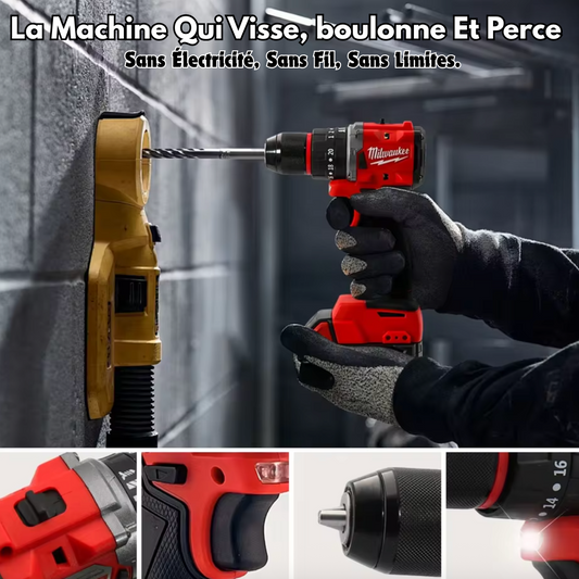 La Machine Qui Visse Et Perce – Sans Électricité, Sans Fil, Sans Limites.